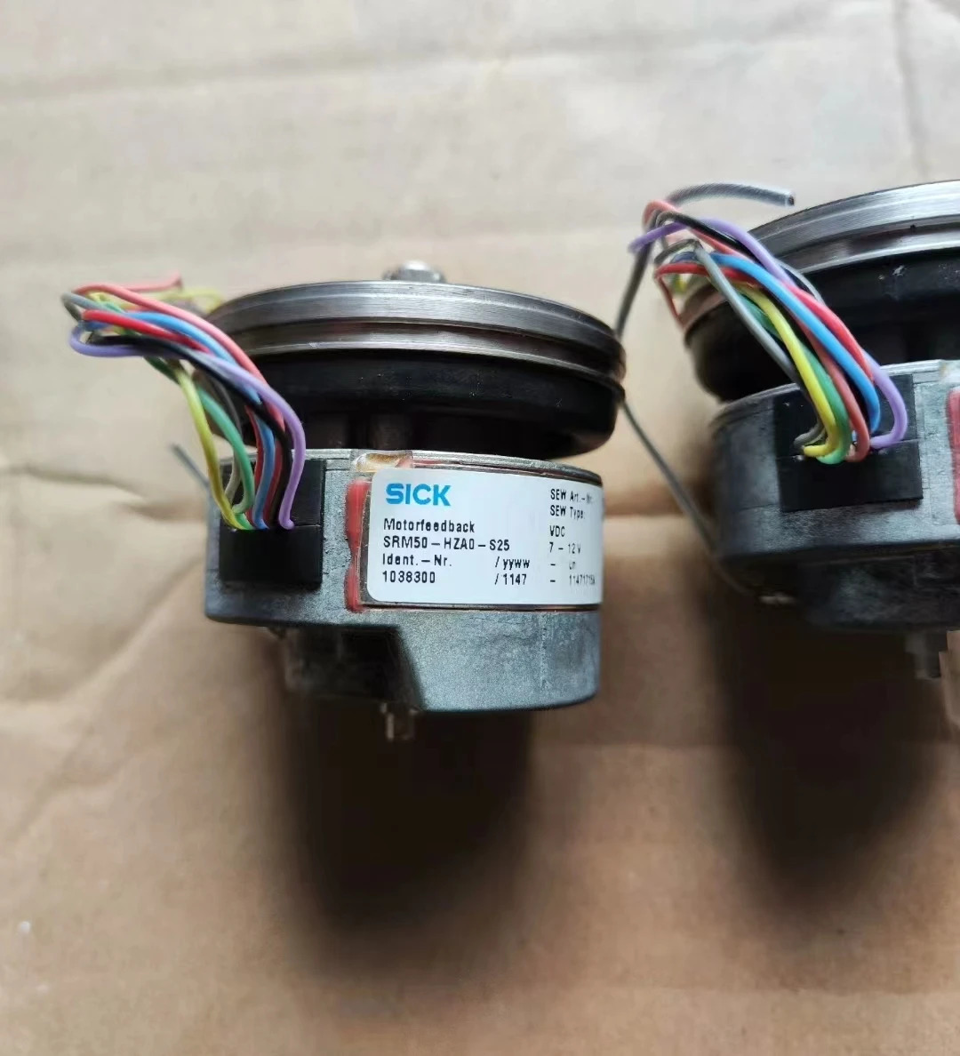 SRM50-HZA0-S25 리퍼된 엔코더 기능 작동 OK