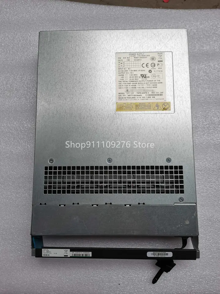 확장 캐비닛 전원공급장치 HDS HUS130 HUS150 리퍼 PSU 600W TDPS-600FB A R0501-A0030-07