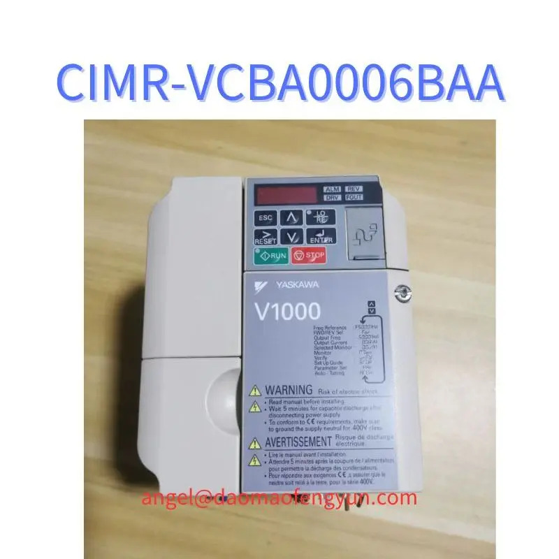 CIMR-VCBA0006BAA 리퍼 V1000 시리즈 인버터 1.1kW/1.1kW 기능 작동 OK