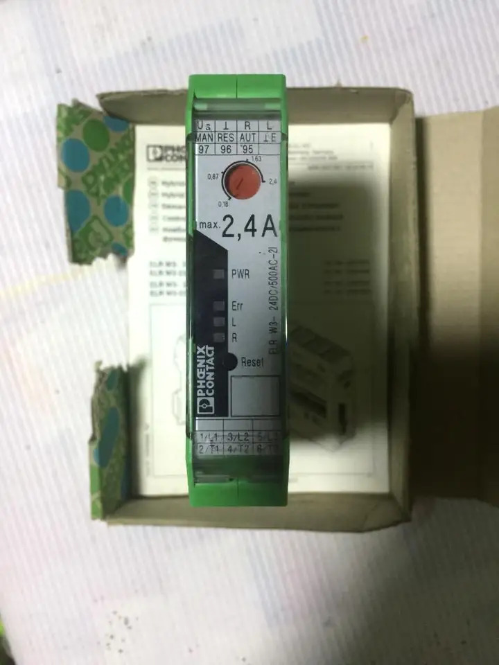 오리지널 피닉스 ELR W3-24DC/500AC-2I 2297031 하이브리드 모터 스타터 신