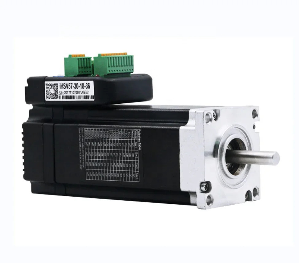iHSV57-30-18-36 180W 3000rpm 고속 36V 통합 AC 서보모터 드라이브 모터