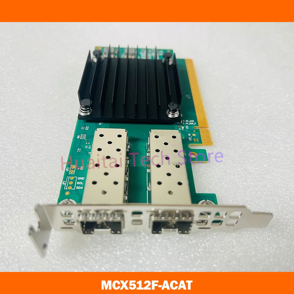 Dell듀얼 포트 NIC 0V5DG9 MCX512F-ACAT MCX4121A 10G 25G 보다 우수성능