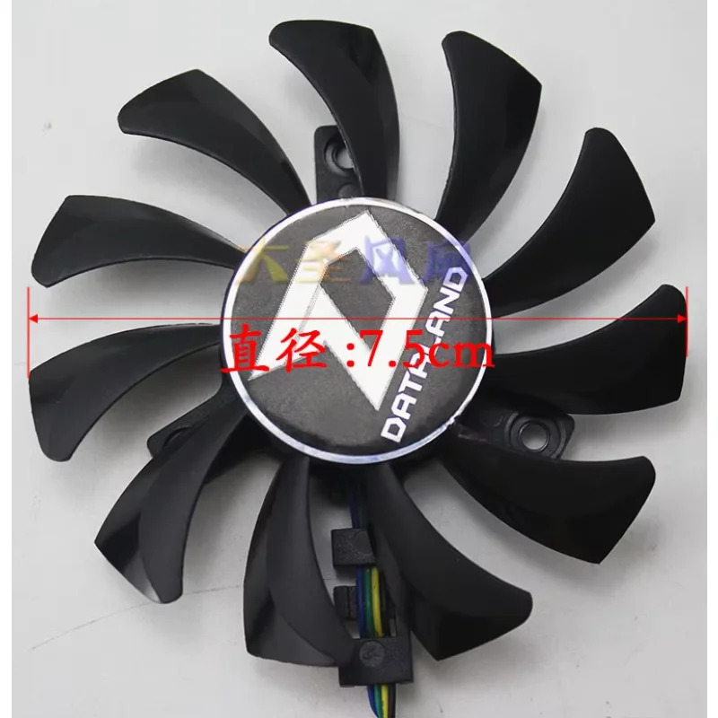 APISTEK 프레임리스 냉각팬 서버 GA81O2U PFTB DC 12V 0.38A 75X75mm