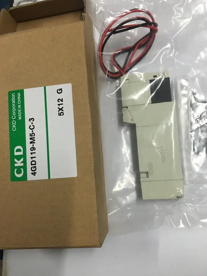포장 CKD 솔레노이드 밸브 4GD119-C E2C M5 4GD110 DC24V 신