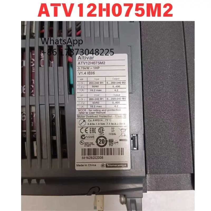 리퍼 ATV12H075M2 인버터 기능 OK