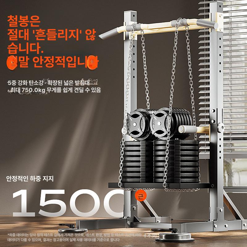 가정용 풀업바 기구 벽걸이 문틀철봉 벽부착 등운동 친업 고정 홈짐 매달리기 - 상세 이미지 5