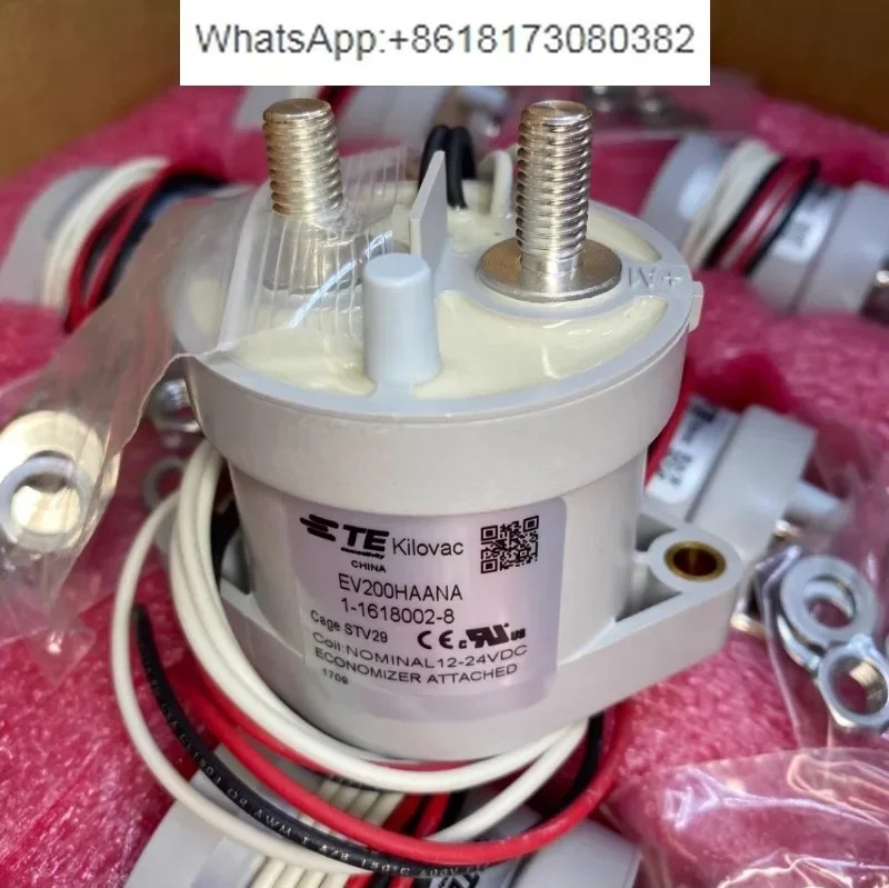 EV200HAANA 고전압 DC 접촉기 1-1618002-8 코일 12-24VDC 500A