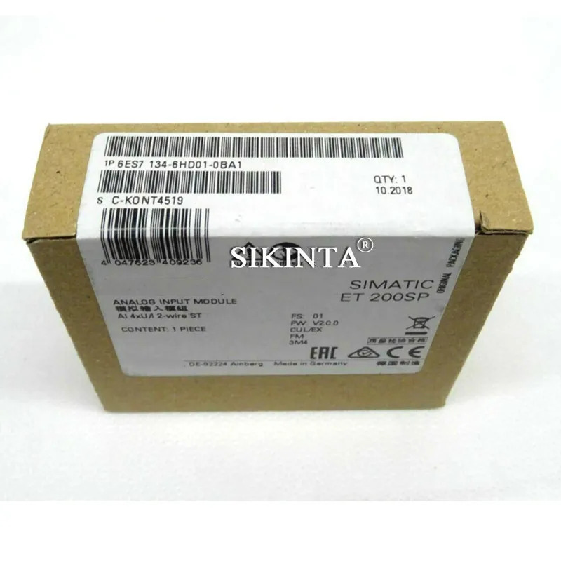 ET200 PLC 6ES7134-6GB00-0BA1 6ES7134-6FB00-0BA1 6ES7134-6GD01-0BA1 6ES7134-6HD01-0BA1 아날로그 입력모듈 완전