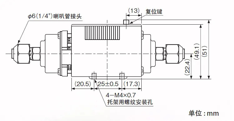 ENS-C106/XQ29/XQ17 냉동 공조 오일 압력 차동 컨트롤러 수동 지연 스위치