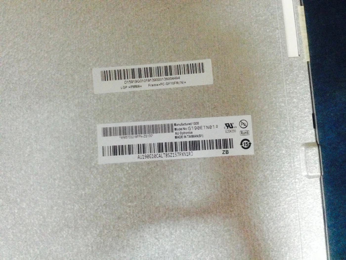 LCD 스크린 G190ETN01.0 오리지널 패키지 19 인치 신
