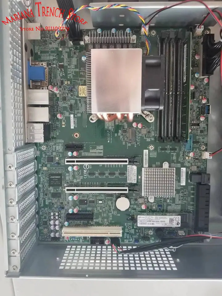 슈퍼마이크로 마더보드X11SCA-F 코어 i3 i5 i7 i9 제온 E-2100 E-2200 시리즈 LGA-1151 DDR4 PCI-E 3.0 8 세대 9