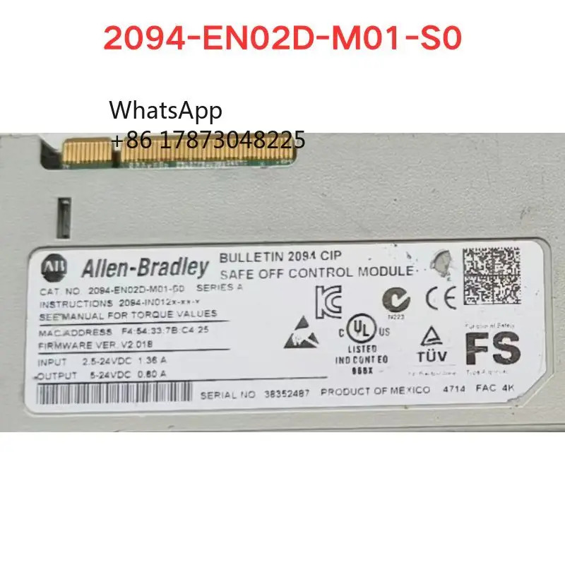 리퍼 2094-EN02D-M01-S0 모듈 기능 OK