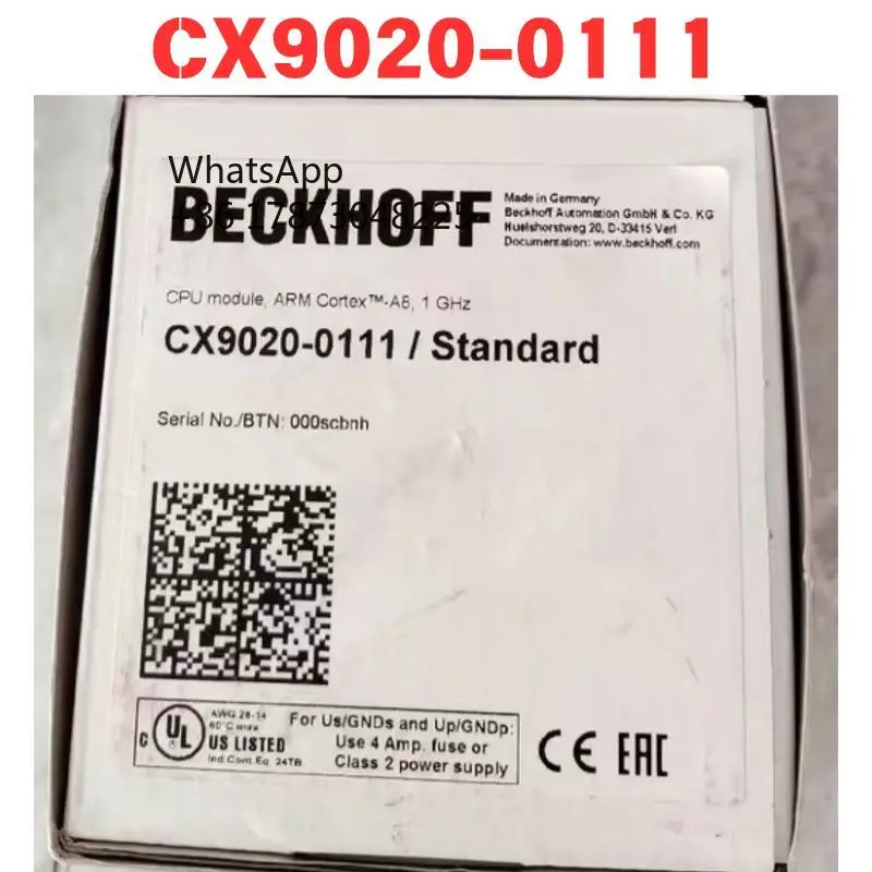 CX9020-0111 PLC 컨트롤러