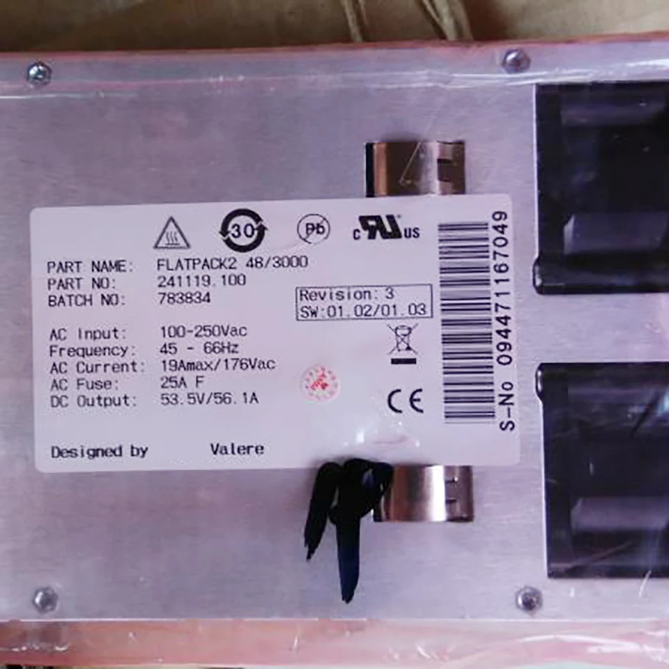 Eltek Flatpack 2 통신 전원공급장치 48V 3000W 241119.100 신