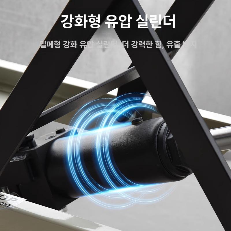 이동식 유압리프트 승강기 스태커 운반 상하차 리프팅 전동트롤리 화물용 포크리프트 - 상세 이미지 3