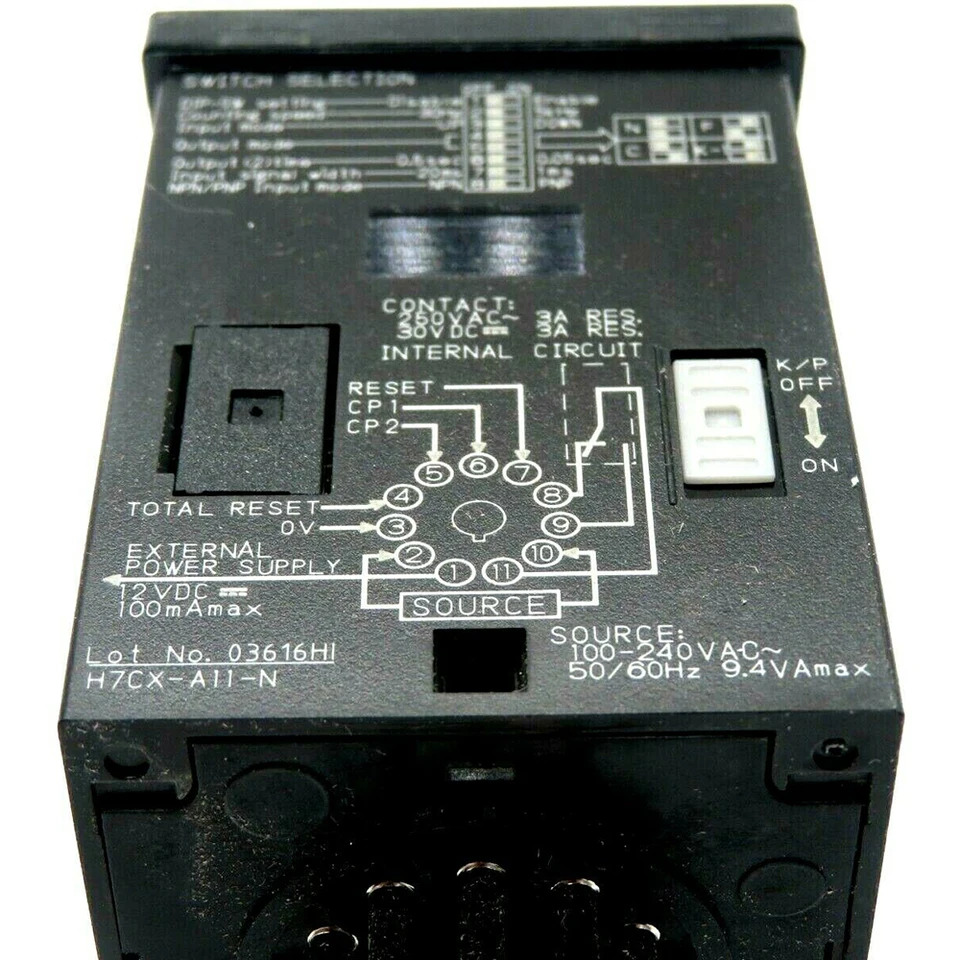 OMRON H7CX-A11-N H5CX-A11-N H7CX-A-N H5CX-A-N H7CC-A11 카운트 릴레이 디지털 디스플레이 카운터 100-240V AC 50Hz 60Hz