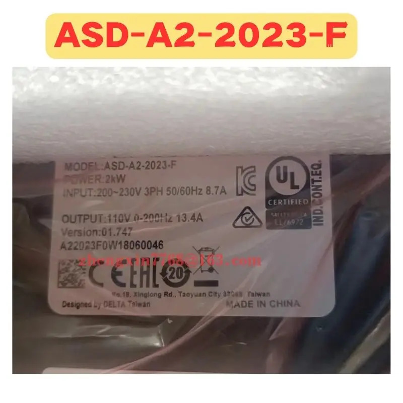 오리지널 ASD-A2--F 서보 드라이브 ASD A2 F 신