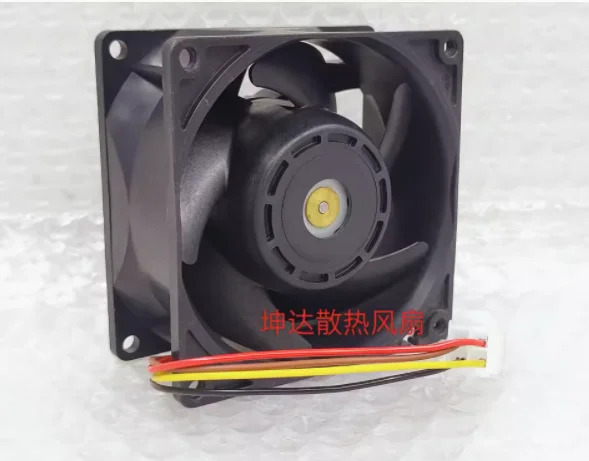 SANYO Denki 4 와이어 서버 냉각팬 DC 48V 0.84A 80x80x38mm 9GV0848P1G041