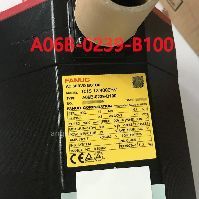 A06B-0239-B100 CNC 기계Fanuc 서보모터 A06B 0239 B100 신