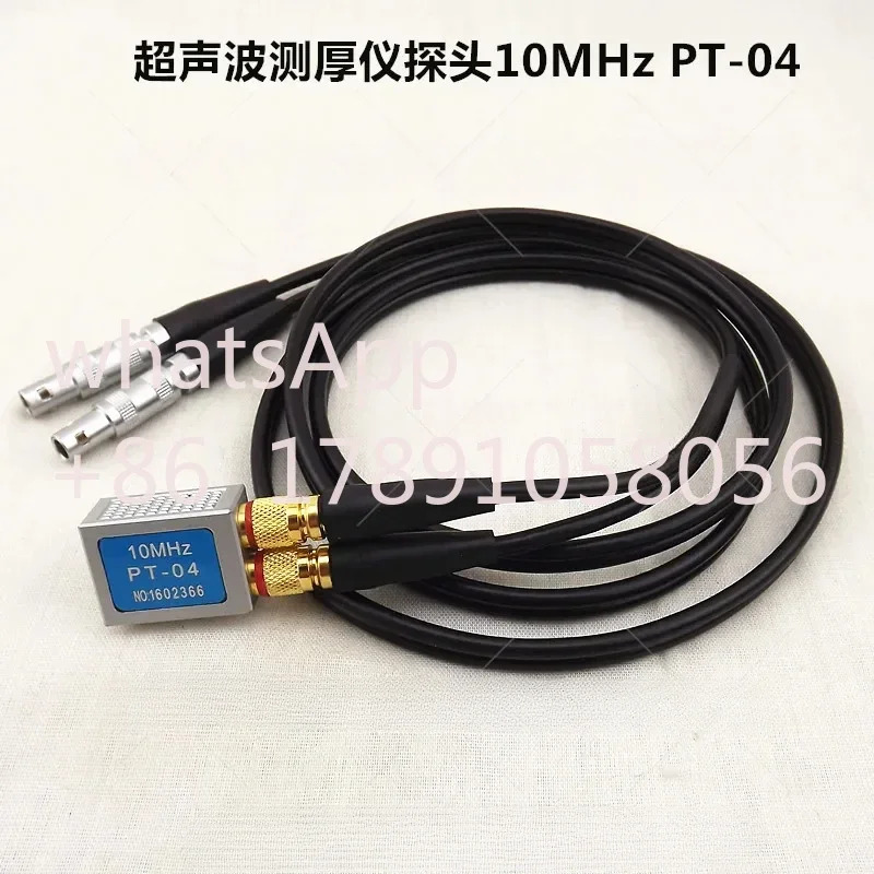 고주파 마이크로 직경 초음파 두께 프로브 금속 게이지 10MHz PT04 DA312