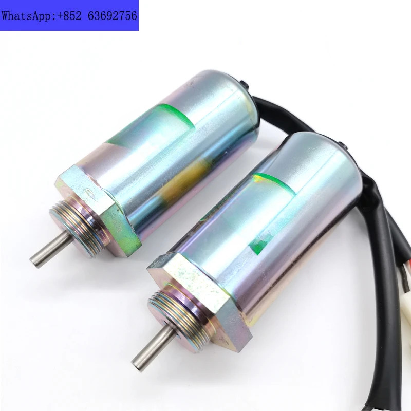 굴삭기 엔진 스위치 솔레노이드 밸브 화염 파괴 장치 ZX55 SK75-8 4LE2