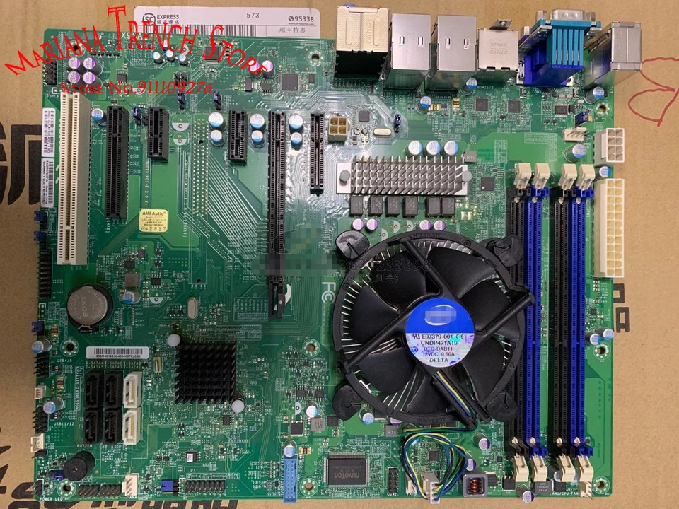슈퍼마이크로 마더보드x9sae 프로세서 LGA1155 제온 E3-1200 v2 시리즈 코어 i7 i5 i3 비 ECC UDIMM 전DDR3