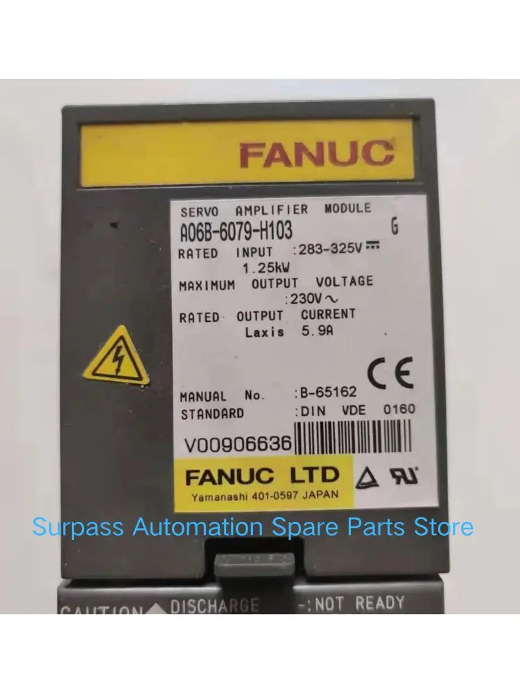 A06B-6079-H103 Fanuc 리퍼 드라이브 실행 기능 OK