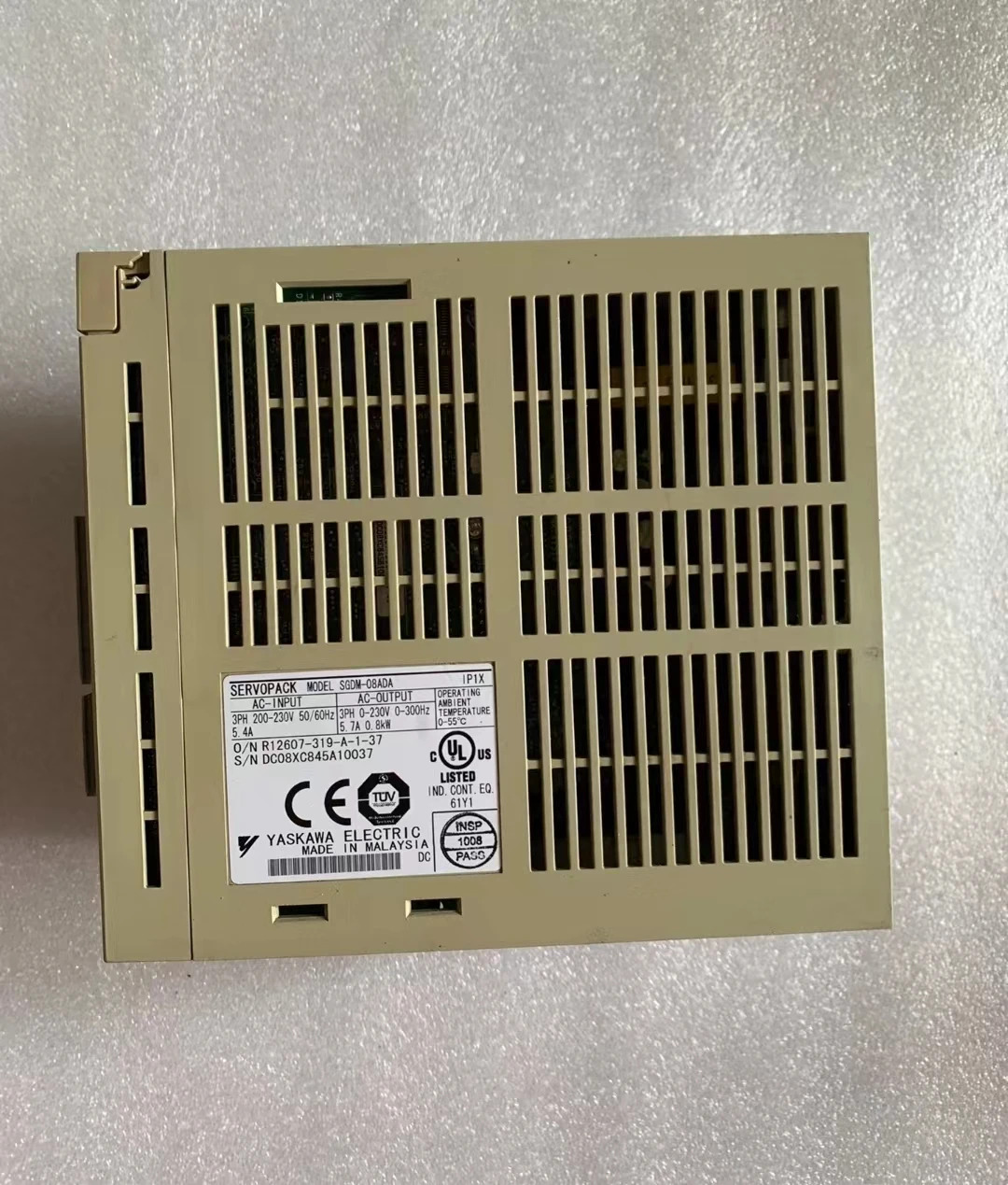 SGDM-08ADA 리퍼 서보 드라이브 0.8kW 기능 OK