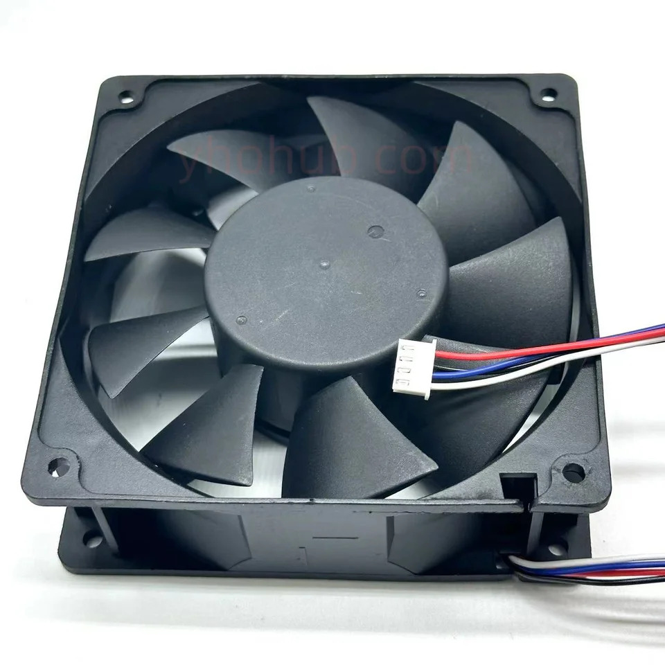 ADDA AD1224DB-F9BGP 4 와이어 서버 냉각팬 DC 24V 0.3A mm