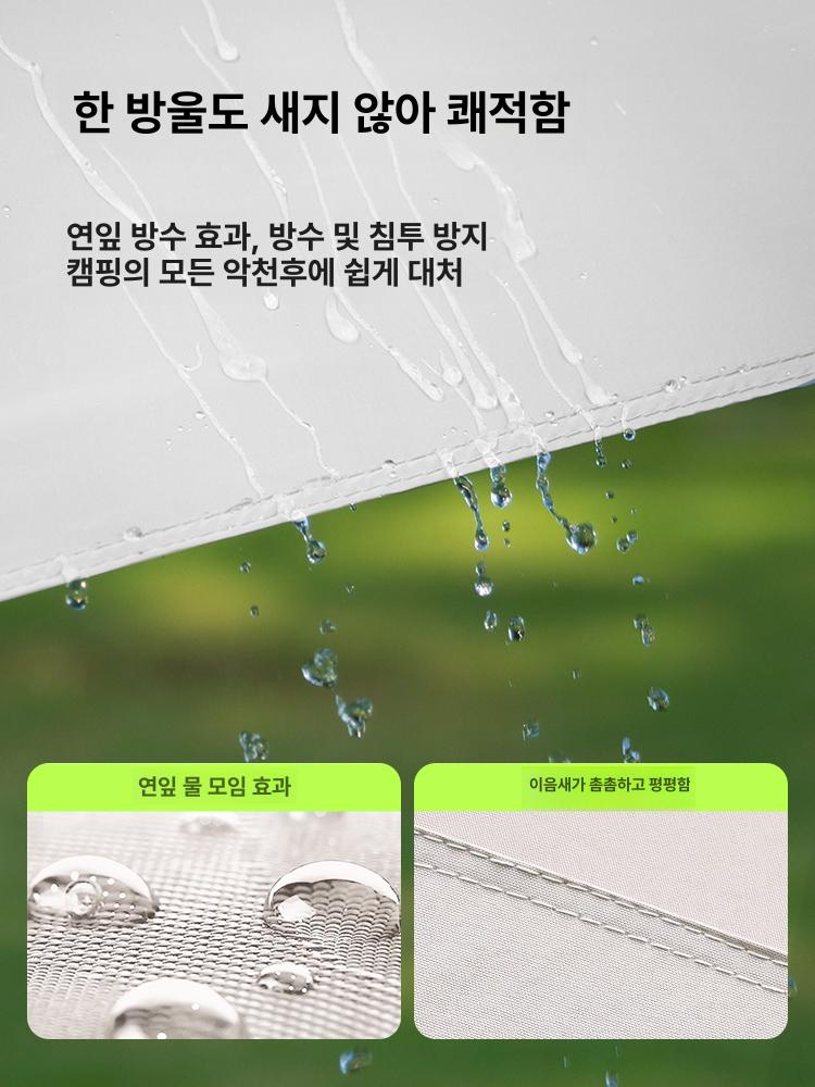 캐노피 창고형천막 접이식 차고용 농막텐트 행사용 야외용 자바라천막 쉘터 - 상세 이미지 4