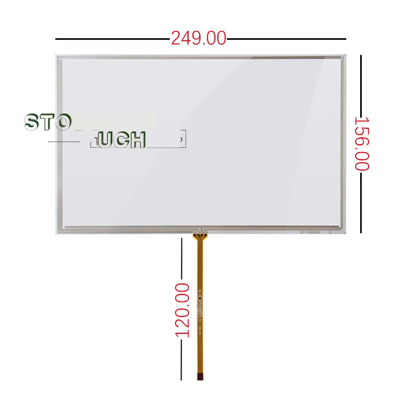 저항 터치 스크린 필기 10.6 인치 AA106TA01 249x156