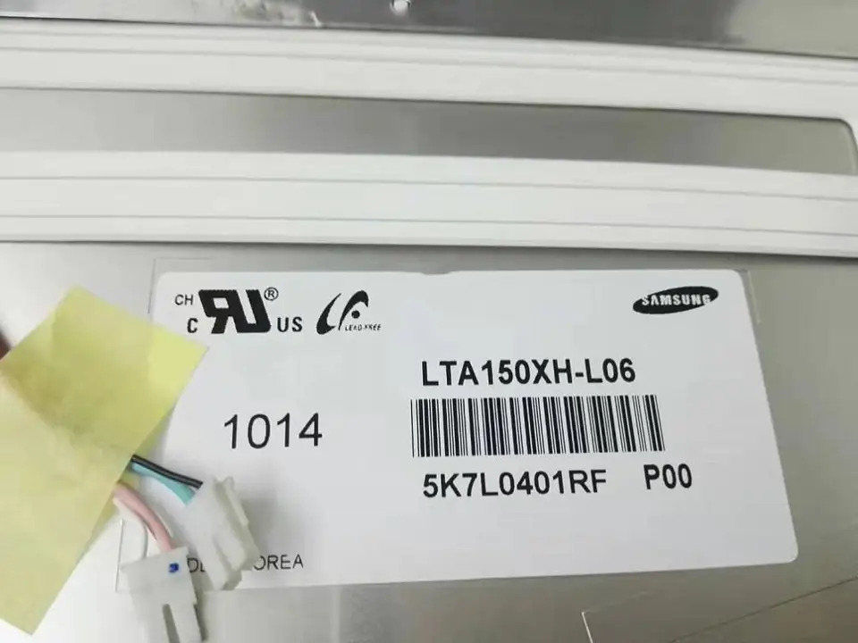오리지널 15 인치 LTA150XH-L06/LTM150XH-L06/-L04/-L01/LTM150X0-L01