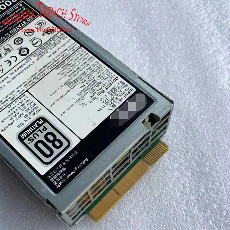 DELL 랙 서버Z2000E-S1 EPP 2000W 스위칭 전원공급장치