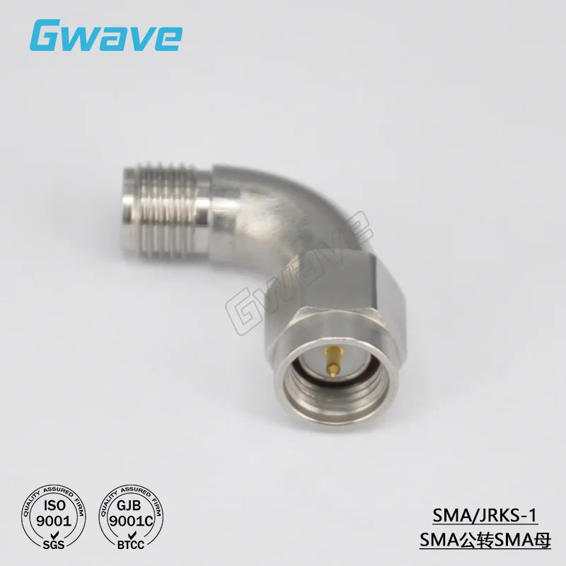 SMA 곡선 수 SMA-JRKS-1 DC-18GHz RF 어댑터