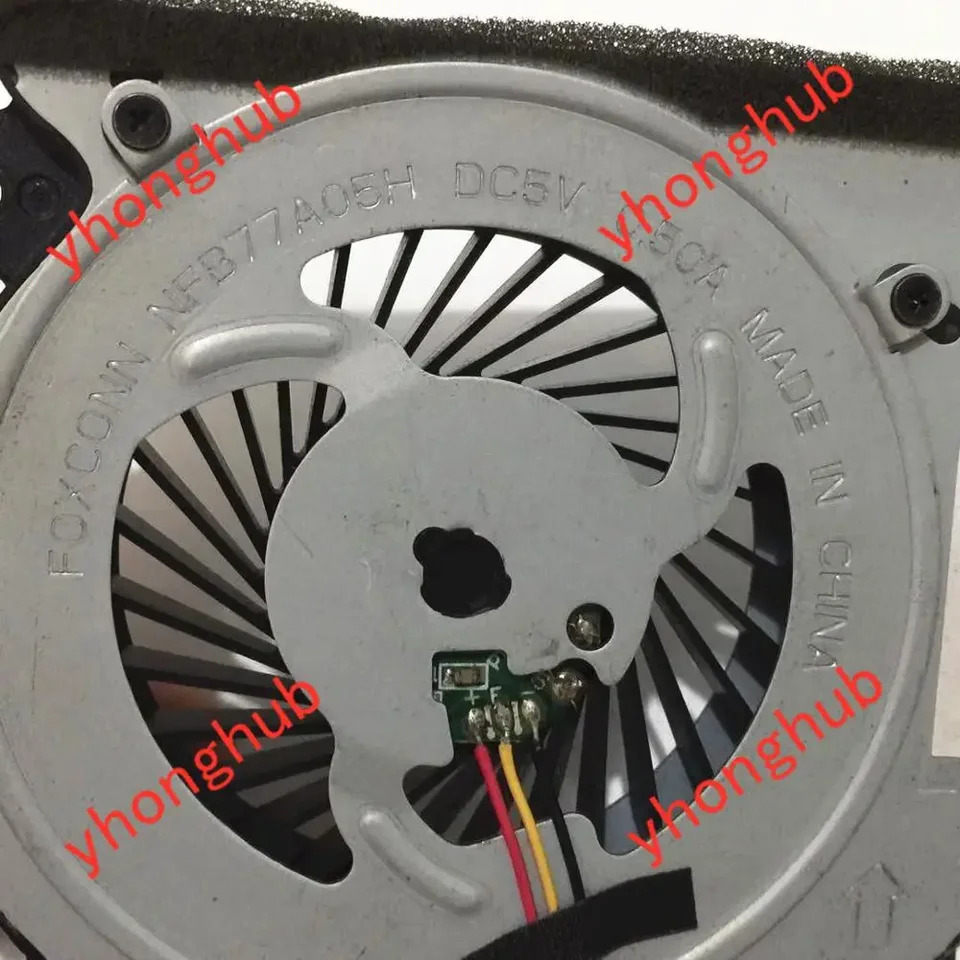 Foxconn 3 선 서버 냉각팬 NFB77A05H 48FH8FAJT10 DC 5V 0.50A