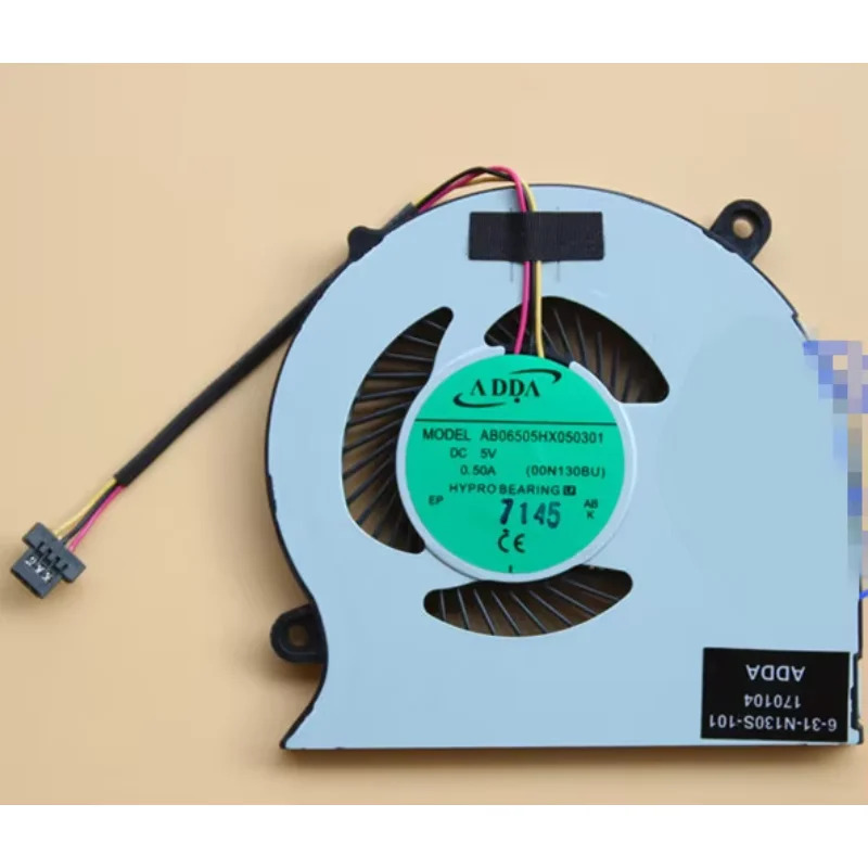 ADDA 서버 냉각팬 AB06505HX050301 DC 5V 0.28A 3 선