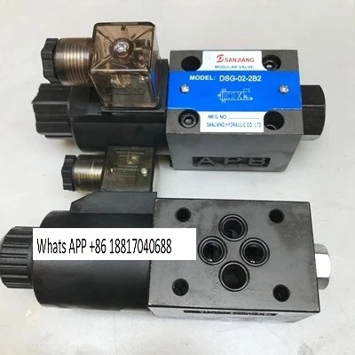 솔레노이드 밸브 DSG-02 시리즈 DSG-02-2B2B/2B2A/2B3A/2B3B-DL-220V 24V 12V 110V