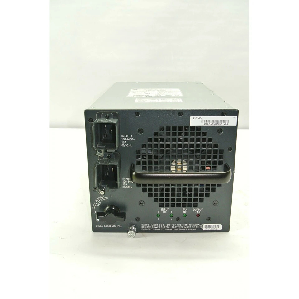시스코 WS-CAC-6000W 전원공급장치 WS-C6506-E 6509-E 스위치
