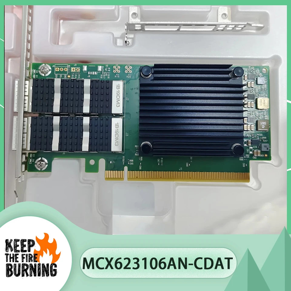 MCX623106AN-CDAT ConnectX-6 네트워크 카드 MEXLLANOX CX623106A 100Gb 2 포트