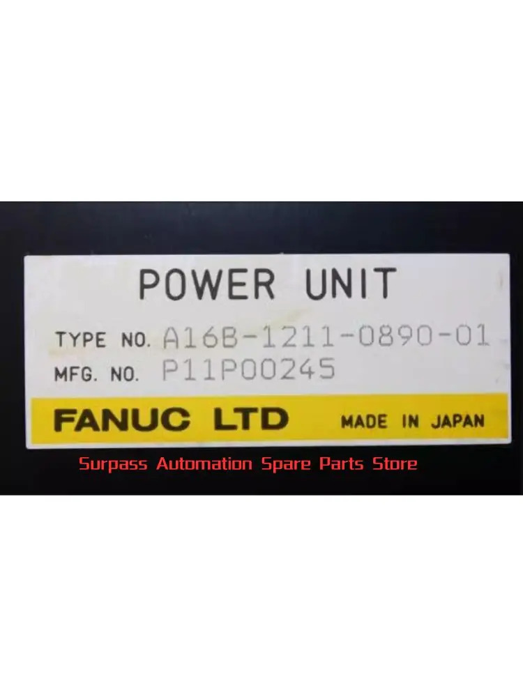 A16B-1211-0890 Fanuc 리퍼 전원 기능 OK
