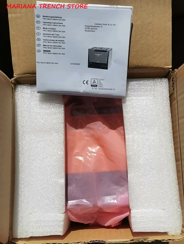 1478200000 스위치 모드 전원공급장치 PRO MAX3 960W 24V 40A
