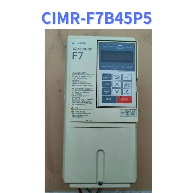 CIMR-F7B45P5 리퍼 F7 시리즈 인버터 400V-5.5kW 기능 작동 OK
