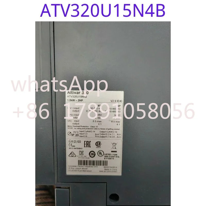 리퍼 주파수 변환기 기능 ATV320U15N4B OK