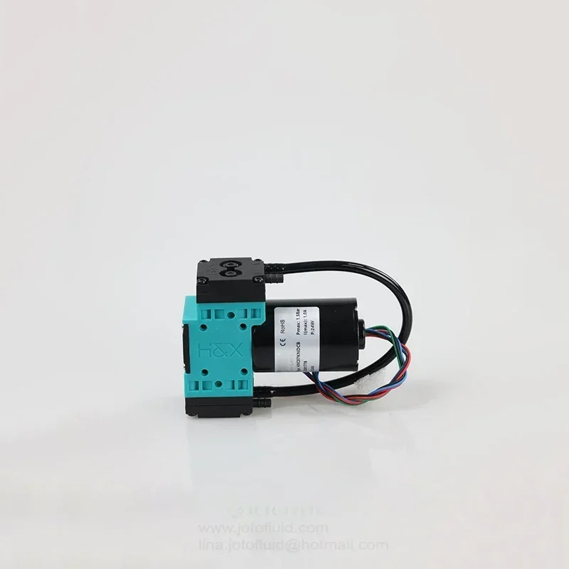 EPDM 브러시리스 소형 다이어프램 에어 펌프 12V 24V 7.5L -97kPa