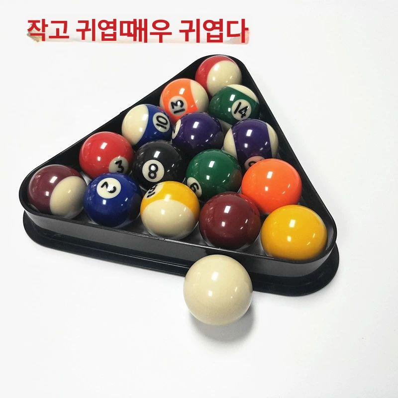 접이식 테이블 포켓볼대 파티룸 스포츠 당구 놀이 가족 녹색 조절식 미니포켓볼 - 상세 이미지 2
