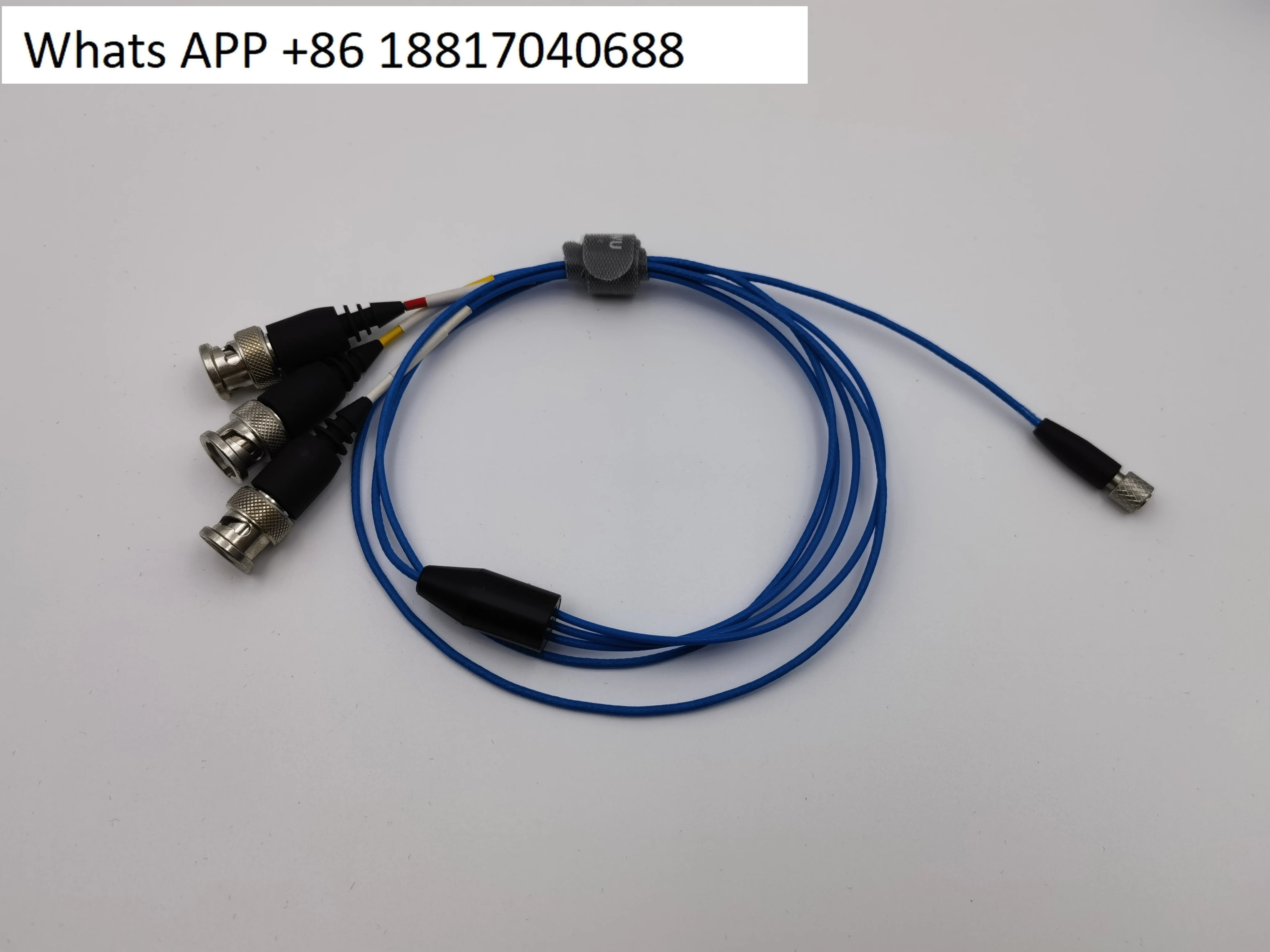 1/4-28 UNF 삼축 가속도계 케이블은 PCB삼축 케이블 4코어 커넥터를 대체할 수 있습니다.