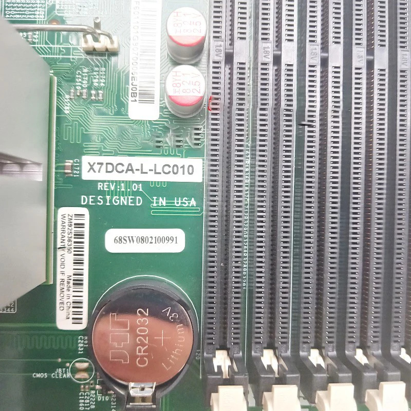 슈퍼마이크로 X7DCA-L-LC010 마더보드 LGA771 DDR2 메인보드