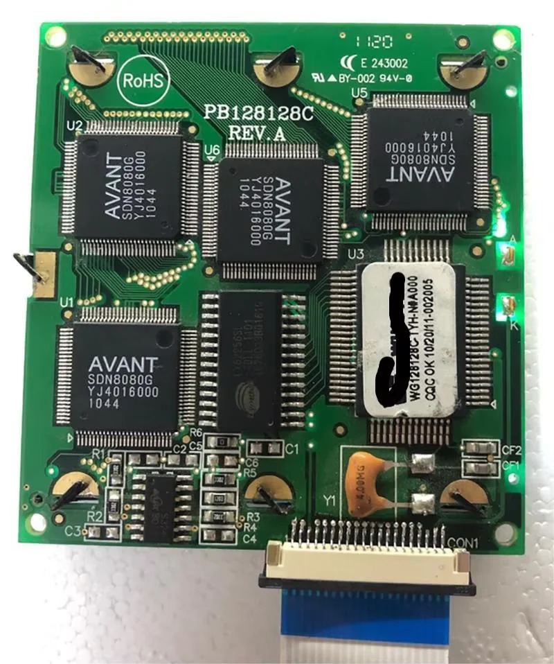 WG 128128 C LCD 화면 디스플레이 패널 원본