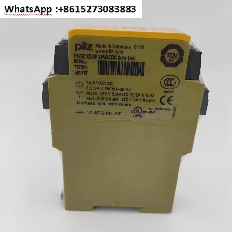 Pilz 안전 릴레이 PNOZ X2.8P X2.7P X2.9P 777301 777305 777300