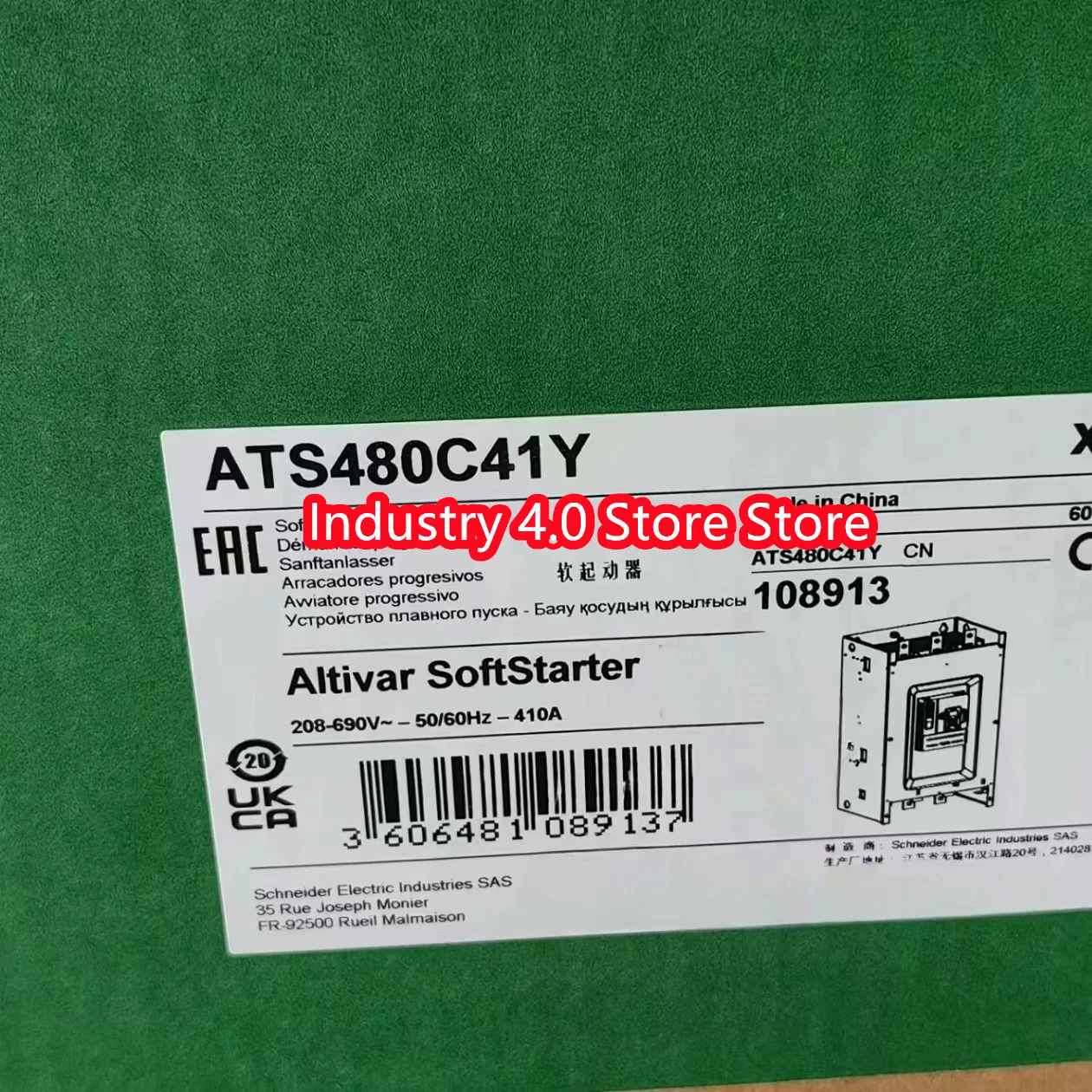 소프트 스타터 ATS480D47YATS480D62Y 신